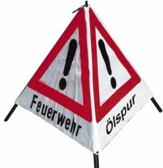 Faltsignal Feuerwehr Oelspur wfr 04