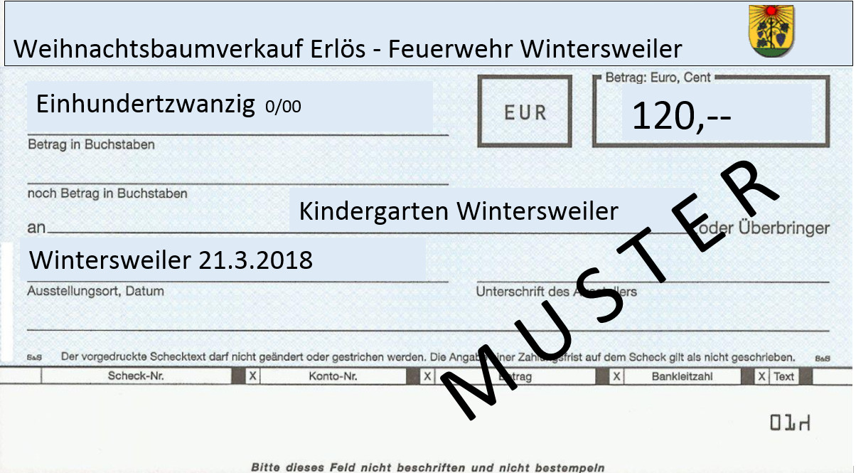 scheckmuster